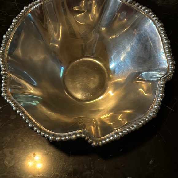 Beatriz Ball Vento Polished Aluminum Pearl Bowl - Picture 2 of 5